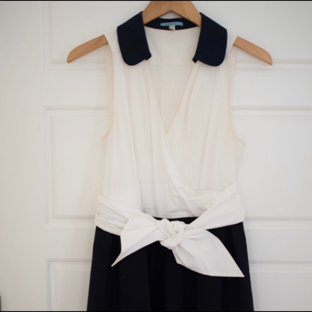 Super Cute Anthropologie Wrap Top Dress - Picture 2 of 4